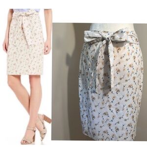 NWOT Antonio Melani X Liberty Fabrics London Daisy Print Pencil Skirt Size 6